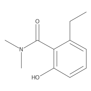 2-Ethyl-6-hydroxy-N,N-dimethylbenzamide Structure
