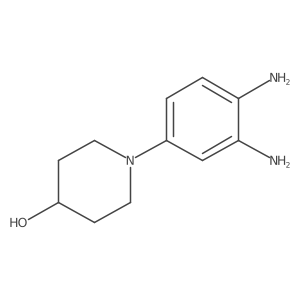 1-(3,4-Diaminophenyl)piperidin-4-ol Structure