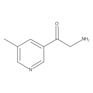 2-Amino-1-(5-methylpyridin-3-YL)ethan-1-one Structure