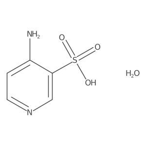 4-Aminopyridine-3-sulfonic acid monohydrate Structure