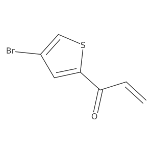 1-(4-Bromothiophen-2-yl)prop-2-en-1-one结构式