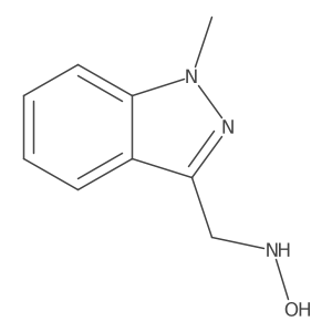 N-[(1-methyl-1H-indazol-3-yl)methyl]hydroxylamine Structure