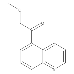 2-Methoxy-1-(quinolin-5-yl)ethanone Structure
