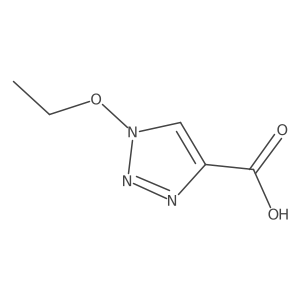 1-Ethoxy-1h-1,2,3-triazole-4-carboxylic acid Structure