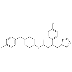 C23H26ClFN6O结构式