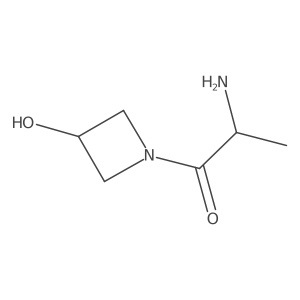 2-Amino-1-(3-hydroxyazetidin-1-yl)propan-1-one结构式