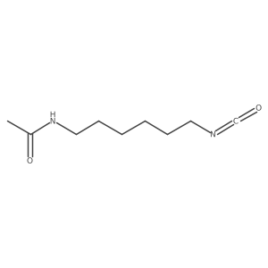 N-(6-isocyanatohexyl)acetamide结构式