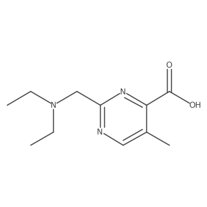 2-[(Diethylamino)methyl]-5-methylpyrimidine-4-carboxylic acid Structure