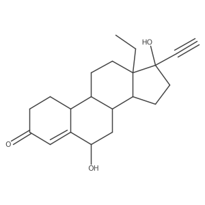 rac 6beta-Hydroxy Norgestrel Structure