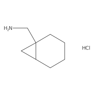 {Bicyclo[4.1.0]heptan-1-yl}methanamine hydrochloride Structure