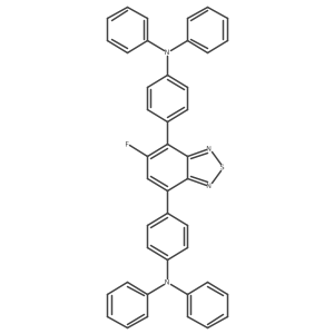 4,4'-(5-Fluorobenzo[c][1,2,5]thiadiazole-4,7-diyl)bis(N,N-diphenylaniline) Structure