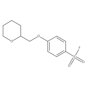 4-[(Oxan-2-yl)methoxy]benzene-1-sulfonyl fluoride结构式