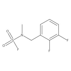 N-[(2,3-difluorophenyl)methyl]-N-methylsulfamoyl fluoride结构式