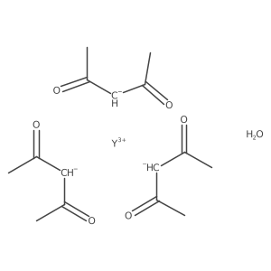 Tris(acetylacetonato)yttriumhydrate结构式
