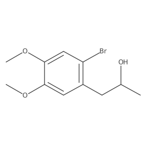 (2S)-1-(2-bromo-4,5-dimethoxyphenyl)propan-2-ol结构式