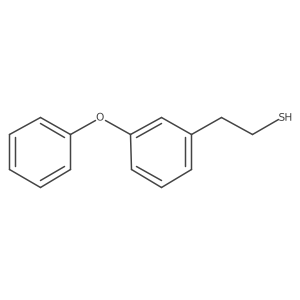 2-(3-Phenoxyphenyl)ethane-1-thiol结构式