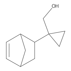 (1-{Bicyclo[2.2.1]hept-5-en-2-yl}cyclopropyl)methanol结构式