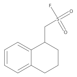 (1,2,3,4-Tetrahydronaphthalen-1-yl)methanesulfonyl fluoride结构式