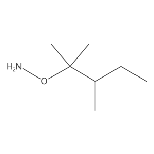 O-(2,3-dimethylpentan-2-yl)hydroxylamine Structure