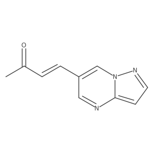 4-{Pyrazolo[1,5-a]pyrimidin-6-yl}but-3-en-2-one结构式