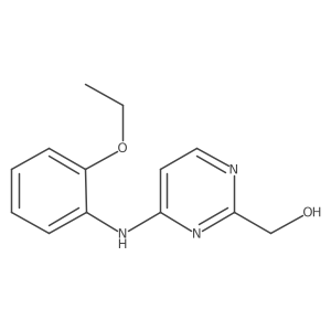{4-[(2-Ethoxyphenyl)amino]pyrimidin-2-yl}methanol结构式