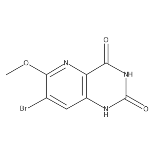 7-Bromo-6-methoxypyrido[3,2-d]pyrimidine-2,4(1H,3H)-dione结构式