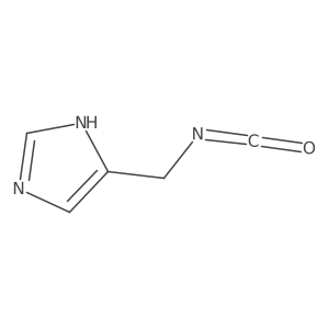 5-(isocyanatomethyl)-1H-imidazole Structure