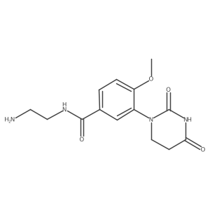 N-(2-Aminoethyl)-3-(2,4-dioxotetrahydropyrimidin-1(2H)-yl)-4-methoxybenzamide Structure