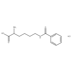 (2R)-2-amino-6-(phenylformamido)hexanoicacidhydrochloride结构式