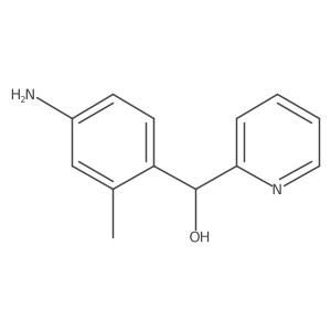 (4-Amino-2-methylphenyl)(pyridin-2-yl)methanol Structure