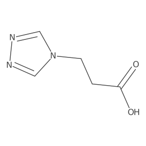 3-(4H-1,2,4-triazol-4-yl)propanoic acid Structure