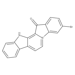 16-Bromo-3-aza-13-azoniapentacyclo[11.7.0.02,10.04,9.014,19]icosa-1(13),2(10),4,6,8,11,14(19),15,17-nonaen-20-one结构式