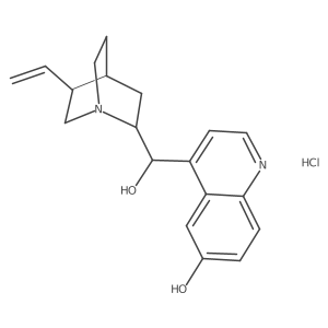 Cinchonan-6',9-diol--hydrogen chloride (1/1) Structure