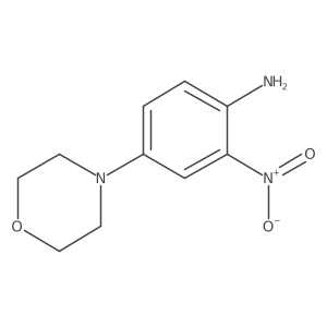 4-Morpholin-4-yl-2-nitro-phenylamine结构式