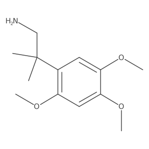 2-Methyl-2-(2,4,5-trimethoxyphenyl)propan-1-amine结构式