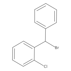 1-(Bromo(phenyl)methyl)-2-chlorobenzene结构式