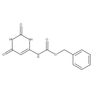 benzyl N-(2,6-dihydroxypyrimidin-4-yl)carbamate Structure