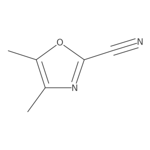Methyl 5-methyloxazole-2-carbonitrile Structure