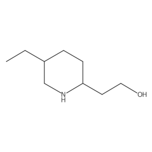 2-(5-Ethylpiperidin-2-yl)ethan-1-ol Structure