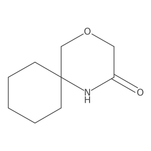 4-Oxa-1-azaspiro[5.5]undecan-2-one结构式