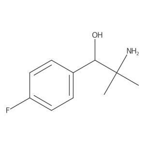 2-Amino-1-(4-fluorophenyl)-2-methylpropan-1-ol Structure