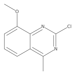 2-Chloro-8-methoxy-4-methylquinazoline结构式