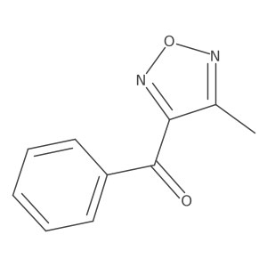 (4-Methyl-1,2,5-oxadiazol-3-yl)phenylmethanone Structure