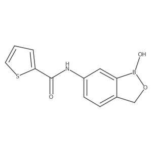 N-(1,3-dihydro-1-hydroxy-2,1-benzoxaborol-6-yl)-2-thiophenecarboxamide结构式