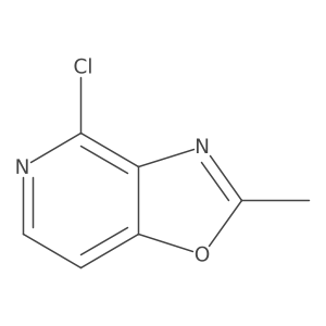 4-Chloro-2-methyloxazolo[4,5-c]pyridine结构式