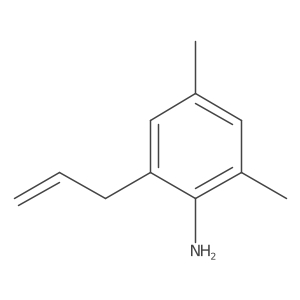 2,4-Dimethyl-6-prop-2-enylaniline结构式