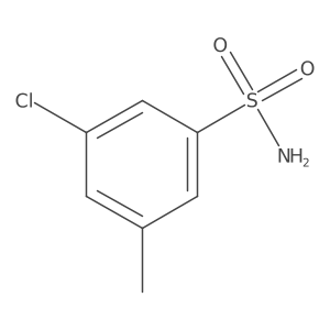 3-Chloro-5-methylbenzenesulfonamide结构式