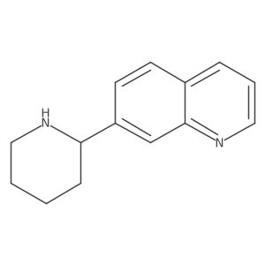 7-(Piperidin-2-yl)quinoline结构式