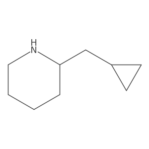 2-(Cyclopropylmethyl)piperidine结构式