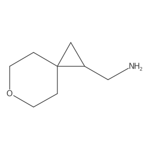 6-Oxaspiro[2.5]octan-1-ylmethanamine结构式